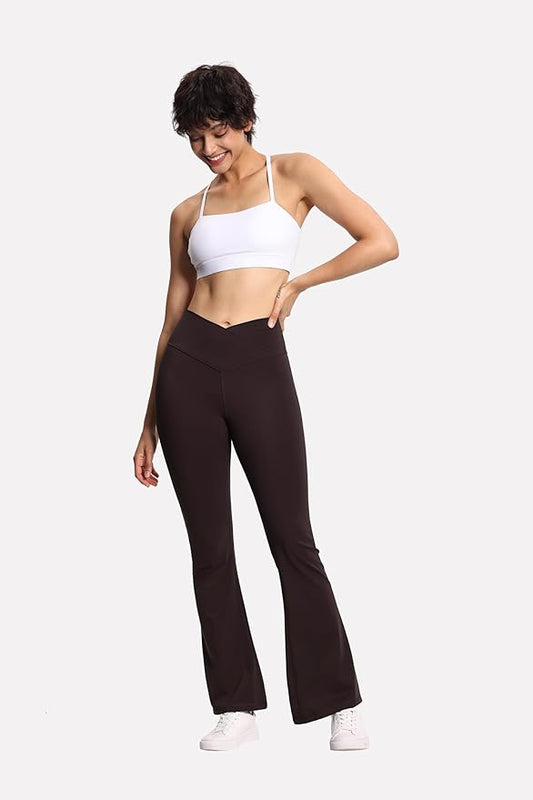 Sculpt Crossover Flare Legging